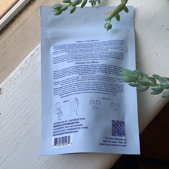 🌽 Province Apothecary sculpting and toning facial cupping set - Picture 3 of 4